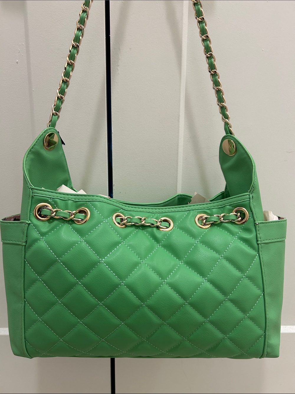 Juicy Couture Exclusive "Fashion Icon" Bucket Bag in Retro Green - Picture 8 of 13